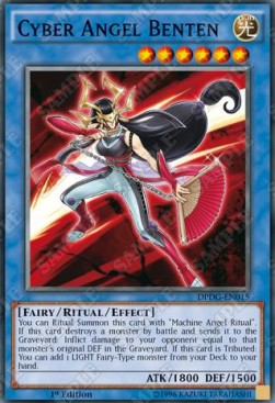Cyber Angel Benten⁣ - Duelist Pack: Dimensional Guardians⁣ (Super Rare)⁣ [015]
