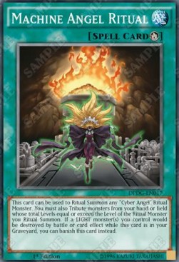Machine Angel Ritual⁣ - Duelist Pack: Dimensional Guardians⁣ (Common)⁣ [017]