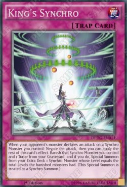 King's Synchro - Duelist Pack: Dimensional Guardians (Rare) [DPDG-034]