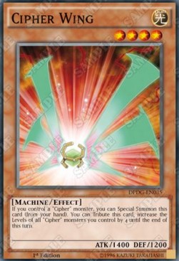 Cipher Wing⁣ - Duelist Pack: Dimensional Guardians⁣ (Common)⁣ [035]