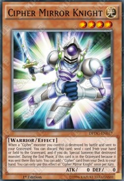 Cipher Mirror Knight⁣ - Duelist Pack: Dimensional Guardians⁣ (Common)⁣ [037]