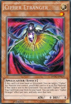 Cipher Etranger⁣ - Duelist Pack: Dimensional Guardians⁣ (Rare)⁣ [038]