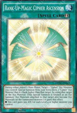 Rank-Up-Magic Cipher Ascension⁣ - Duelist Pack: Dimensional Guardians⁣ (Common)⁣ [042]