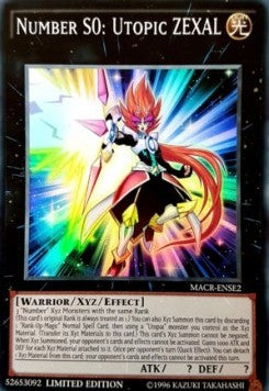 Number S0: Utopic ZEXAL⁣ - Maximum Crisis⁣ (Super Rare)⁣ [SE2]