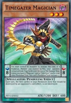 Timegazer Magician⁣ - Pendulum Evolution⁣ (Super Rare)⁣ [012]