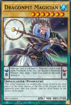 Dragonpit Magician⁣ - Pendulum Evolution⁣ (Super Rare)⁣ [014]