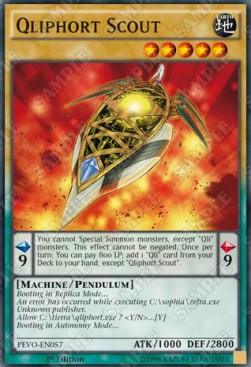 Qliphort Scout⁣ - Pendulum Evolution⁣ (Super Rare)⁣ [057]