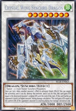 Crystal Wing Synchro Dragon⁣ - Battles of Legend: Light's Revenge⁣ (Secret Rare)⁣ [062]