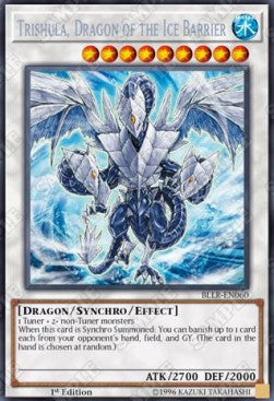 Trishula, Dragon of the Ice Barrier - Battles of Legend: Light's Revenge (Secret Rare) [BLLR-060]