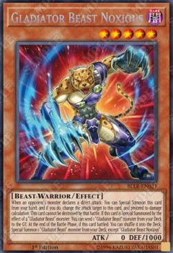 Gladiator Beast Noxious⁣ - Battles of Legend: Light's Revenge⁣ (Secret Rare)⁣ [021]