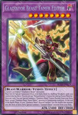 Gladiator Beast Tamer Editor⁣ - Battles of Legend: Light's Revenge⁣ (Secret Rare)⁣ [023]