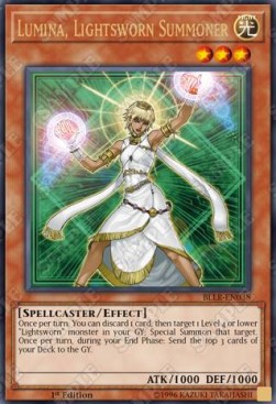 Lumina, Lightsworn Summoner⁣ - Battles of Legend: Light's Revenge⁣ (Ultra Rare)⁣ [038]