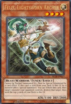 Felis, Lightsworn Archer⁣ - Battles of Legend: Light's Revenge⁣ (Ultra Rare)⁣ [043]