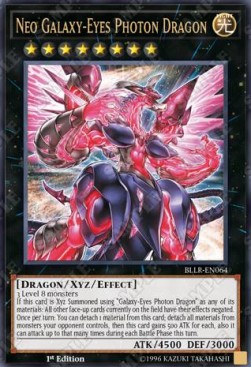 Neo Galaxy-Eyes Photon Dragon⁣ - Battles of Legend: Light's Revenge⁣ (Ultra Rare)⁣ [064]