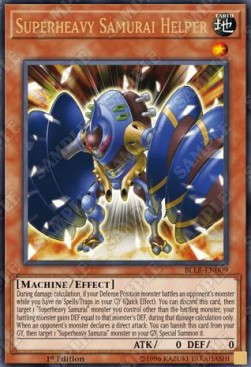 Superheavy Samurai Helper⁣ - Battles of Legend: Light's Revenge⁣ (Ultra Rare)⁣ [009]
