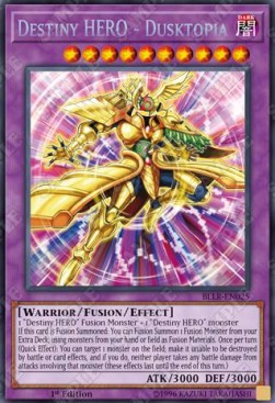Destiny HERO - Dusktopia⁣ - Battles of Legend: Light's Revenge⁣ (Secret Rare)⁣ [025]