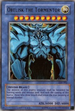 Obelisk the Tormentor (V.2 - Ultra Rare)⁣ - Gameboy Worldwide Edition Promos⁣ (Ultra Rare)⁣ [002]