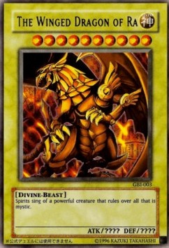 The Winged Dragon of Ra (V.2 - Ultra Rare)⁣ - Gameboy Worldwide Edition Promos⁣ (Ultra Rare)⁣ [003]