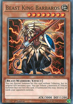 Beast King Barbaros⁣ - Starter Deck: Link Strike⁣ (Common)⁣ [007]