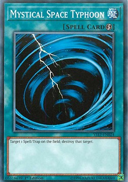 Mystical Space Typhoon - Starter Deck: Link Strike (Common) [YS17-024]
