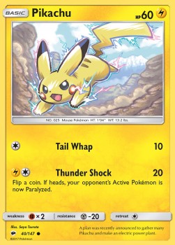 Pikachu⁣ - Burning Shadows⁣ (Common)⁣ [40]