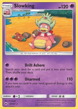 Slowking⁣ - Burning Shadows⁣ (Rare)⁣ [48]