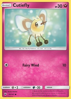 Cutiefly⁣ - Burning Shadows⁣ (Common)⁣ [95]