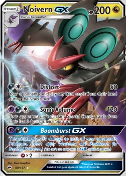 Noivern GX⁣ - Burning Shadows⁣ (Ultra Rare)⁣ [99]