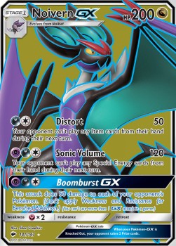 Noivern GX⁣ - Burning Shadows⁣ (Ultra Rare)⁣ [141]