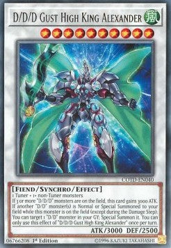 D/D/D Gust High King Alexander⁣ - Code of the Duelist⁣ (Rare)⁣ [040]