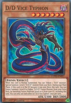 D/D Vice Typhon⁣ - Code of the Duelist⁣ (Common)⁣ [017]