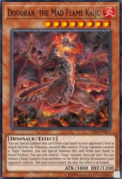 Dogoran, the Mad Flame Kaiju⁣ - OTS Tournament Pack 5⁣ (Super Rare)⁣ [004]