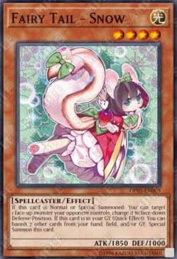 Fairy Tail - Snow - OTS Tournament Pack 5 (Super Rare) [OP05-005]