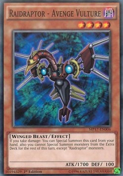 Raidraptor - Avenge Vulture⁣ - 2017 Mega-Tin Mega Pack⁣ (Common)⁣ [006]