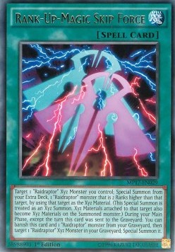 Rank-Up-Magic Skip Force⁣ - 2017 Mega-Tin Mega Pack⁣ (Rare)⁣ [029]