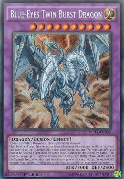 Blue-Eyes Twin Burst Dragon⁣ - 2017 Mega-Tin Mega Pack⁣ (Secret Rare)⁣ [056]