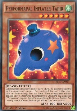 Performapal Inflater Tapir⁣ - 2017 Mega-Tin Mega Pack⁣ (Common)⁣ [061]