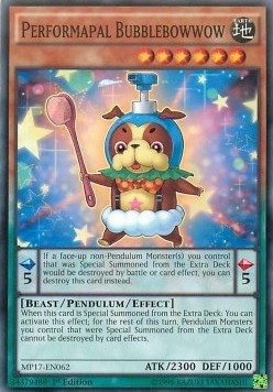Performapal Bubblebowwow⁣ - 2017 Mega-Tin Mega Pack⁣ (Common)⁣ [062]