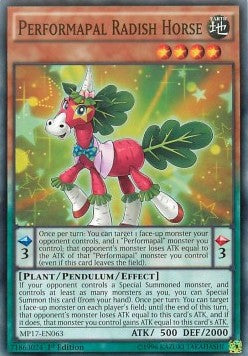 Performapal Radish Horse⁣ - 2017 Mega-Tin Mega Pack⁣ (Common)⁣ [063]
