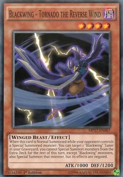 Blackwing - Tornado the Reverse Wind⁣ - 2017 Mega-Tin Mega Pack⁣ (Common)⁣ [067]