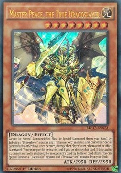Master Peace, the True Dracoslayer - 2017 Mega-Tin Mega Pack (Ultra Rare) [MP17-075]