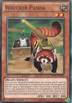 Wrecker Panda⁣ - 2017 Mega-Tin Mega Pack⁣ (Common)⁣ [090]