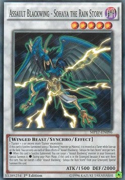 Assault Blackwing - Sohaya the Rain Storm - 2017 Mega-Tin Mega Pack (Common) [MP17-096]