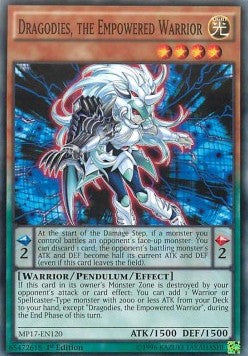 Dragodies, the Empowered Warrior⁣ - 2017 Mega-Tin Mega Pack⁣ (Common)⁣ [120]