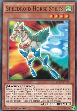 Speedroid Horse Stilts - 2017 Mega-Tin Mega Pack (Common) [MP17-176]