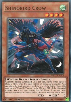 Shinobird Crow⁣ - 2017 Mega-Tin Mega Pack⁣ (Common)⁣ [188]