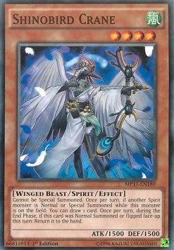 Shinobird Crane⁣ - 2017 Mega-Tin Mega Pack⁣ (Common)⁣ [189]