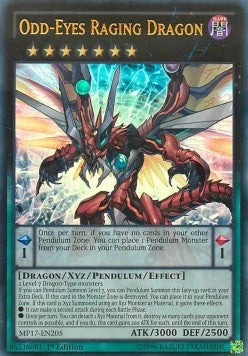 Odd-Eyes Raging Dragon⁣ - 2017 Mega-Tin Mega Pack⁣ (Ultra Rare)⁣ [205]