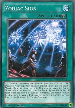 Zodiac Sign⁣ - 2017 Mega-Tin Mega Pack⁣ (Common)⁣ [211]