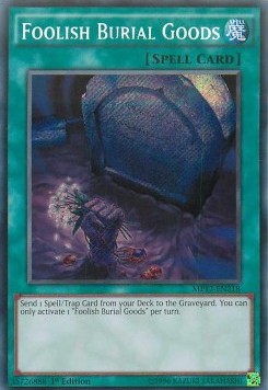 Foolish Burial Goods⁣ - 2017 Mega-Tin Mega Pack⁣ (Secret Rare)⁣ [218]
